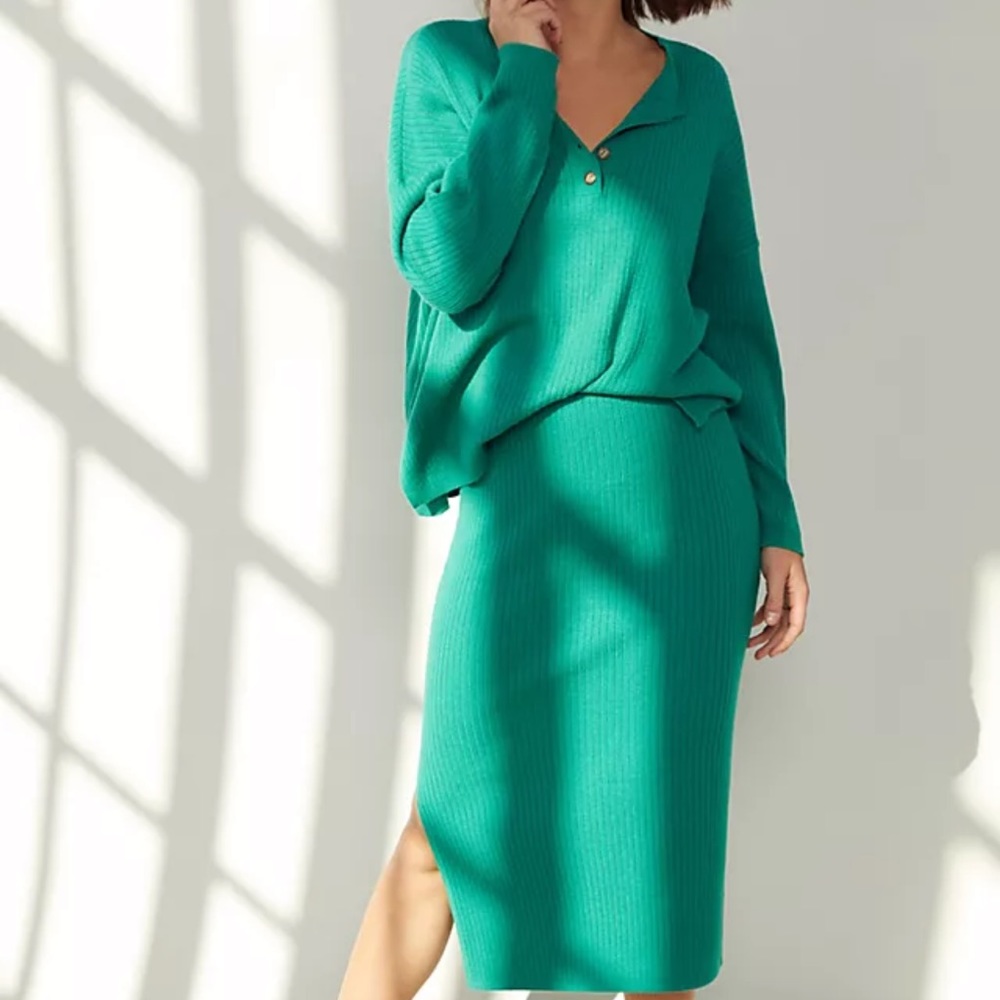 Saturday Sunday sweater skirt set